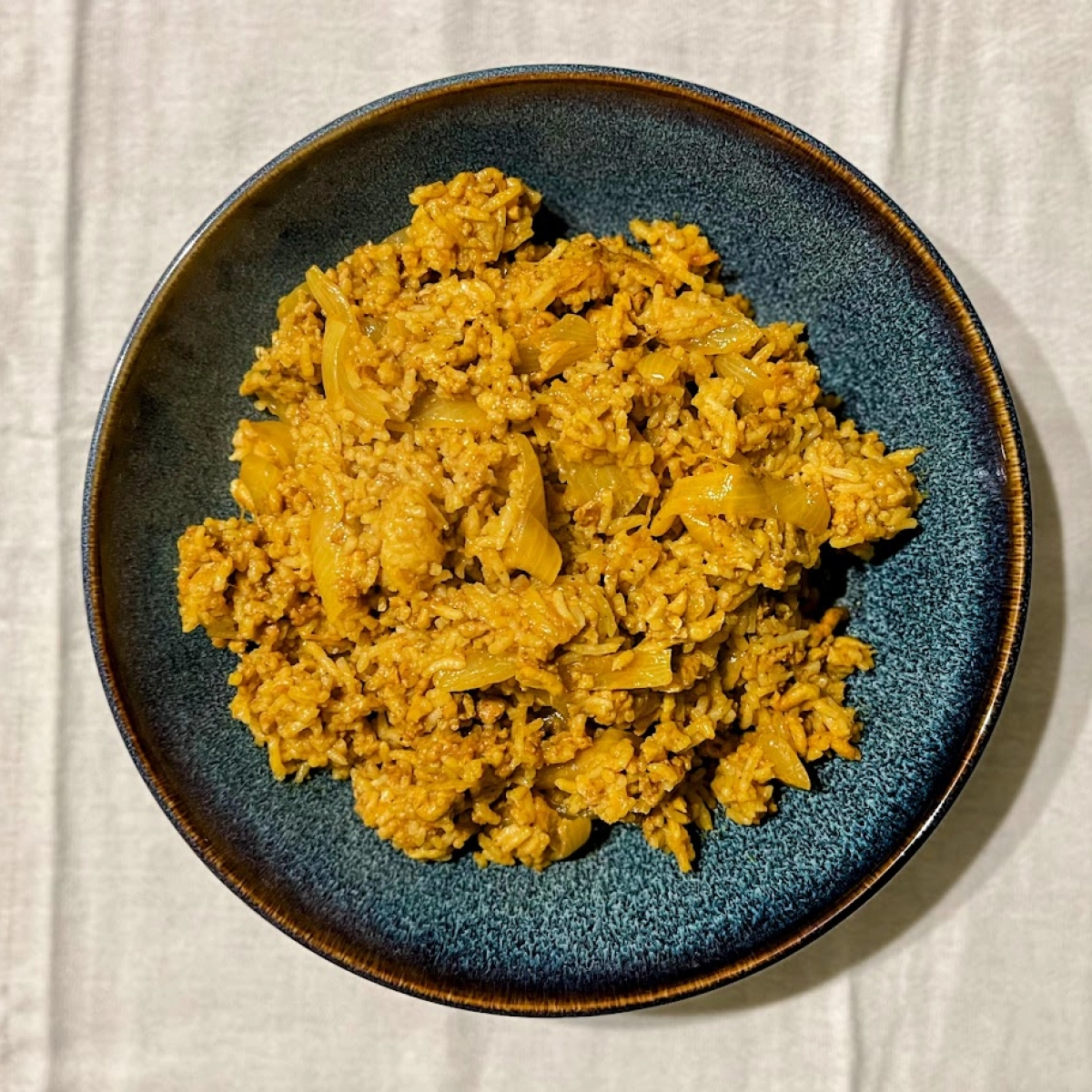 Egyszerű indiai rizses hús