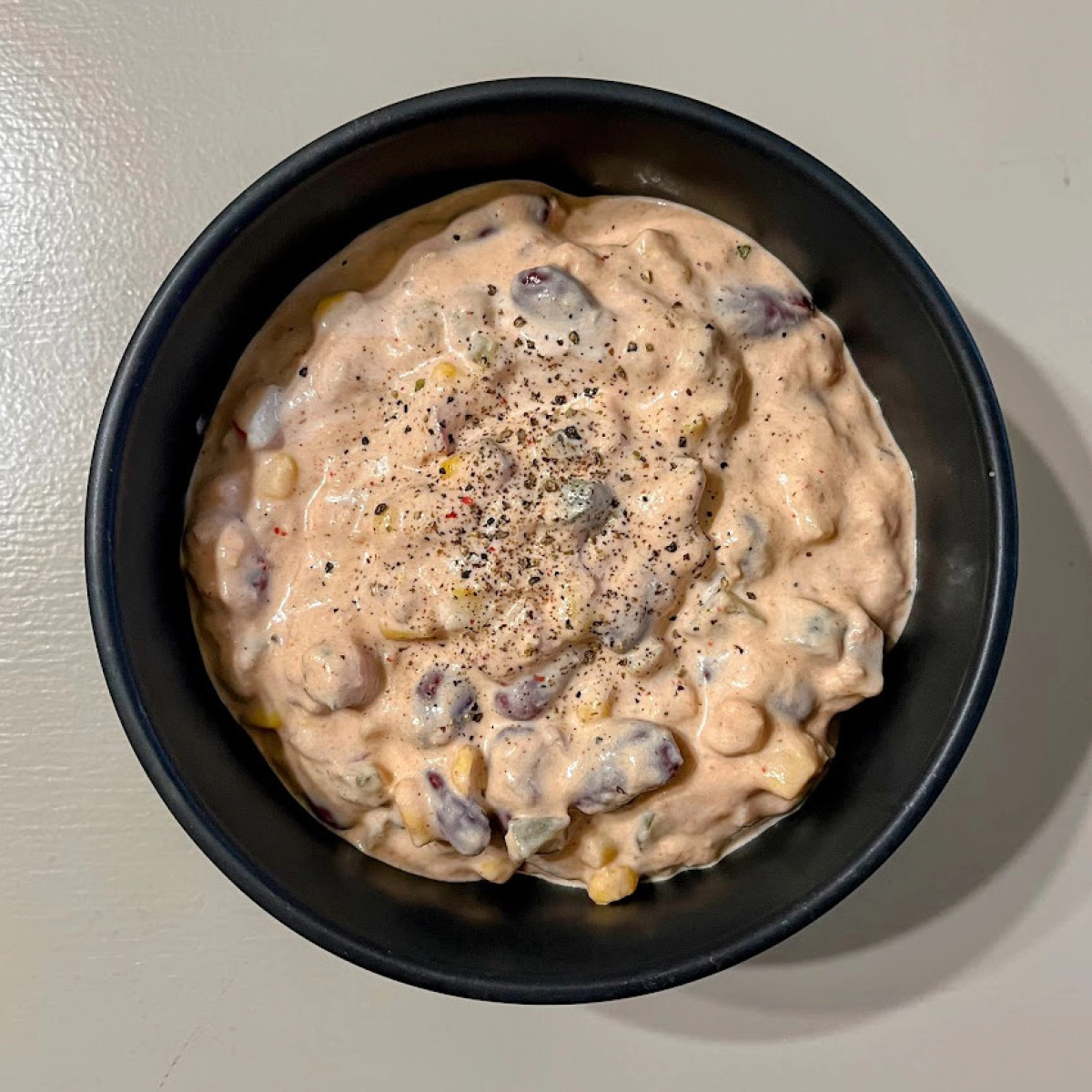 Krémes tonhalas babsaláta