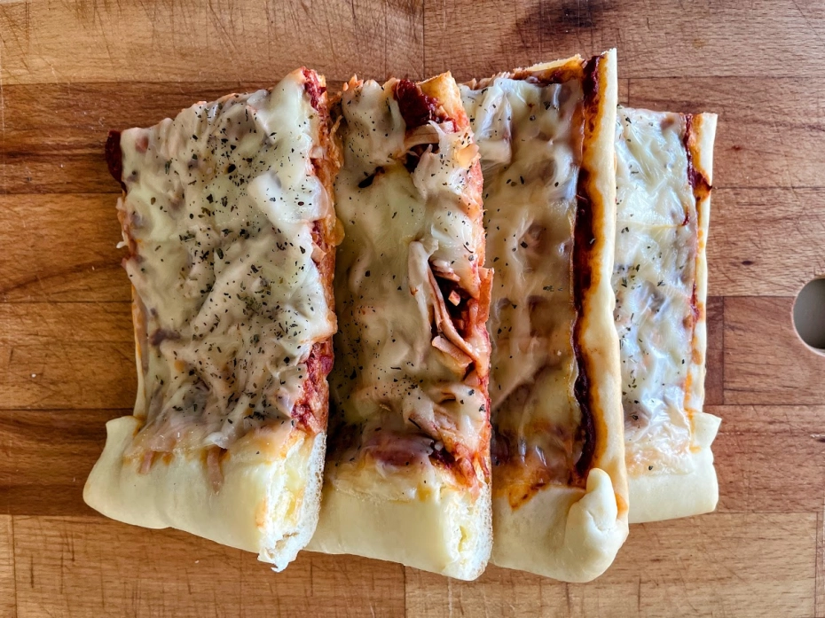 Sonkás-sajtos pizza